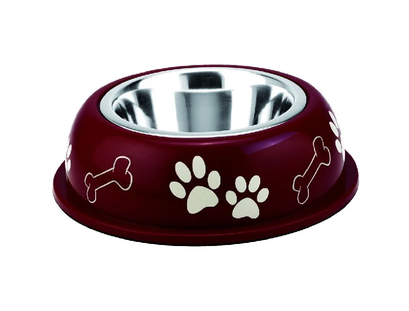 79097-01 NOBBY Bowl "NICE DINER" Red 19 cm 0.35 L