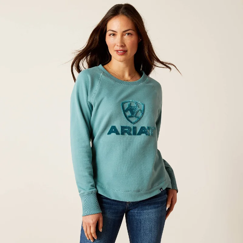 Ariat Ladies Benicia Sweatshirt - Arctic