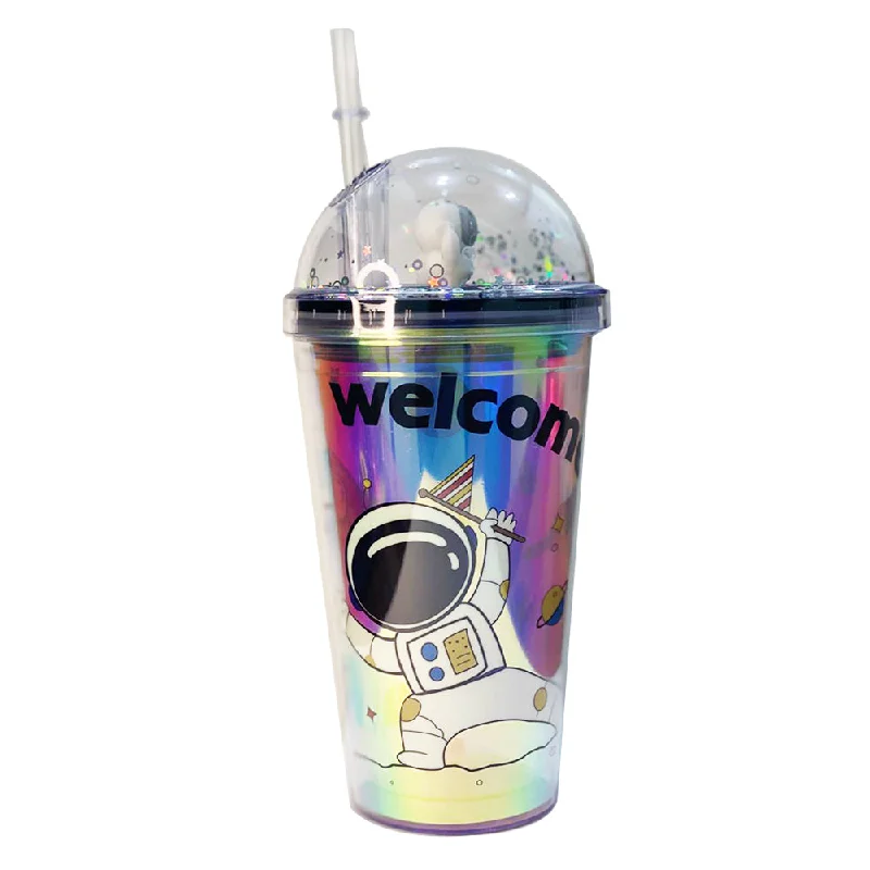 (NET) Space Plastic Cup 450ml