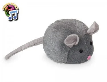 67410 NOBBY Plush Mouse with voice 15 cm