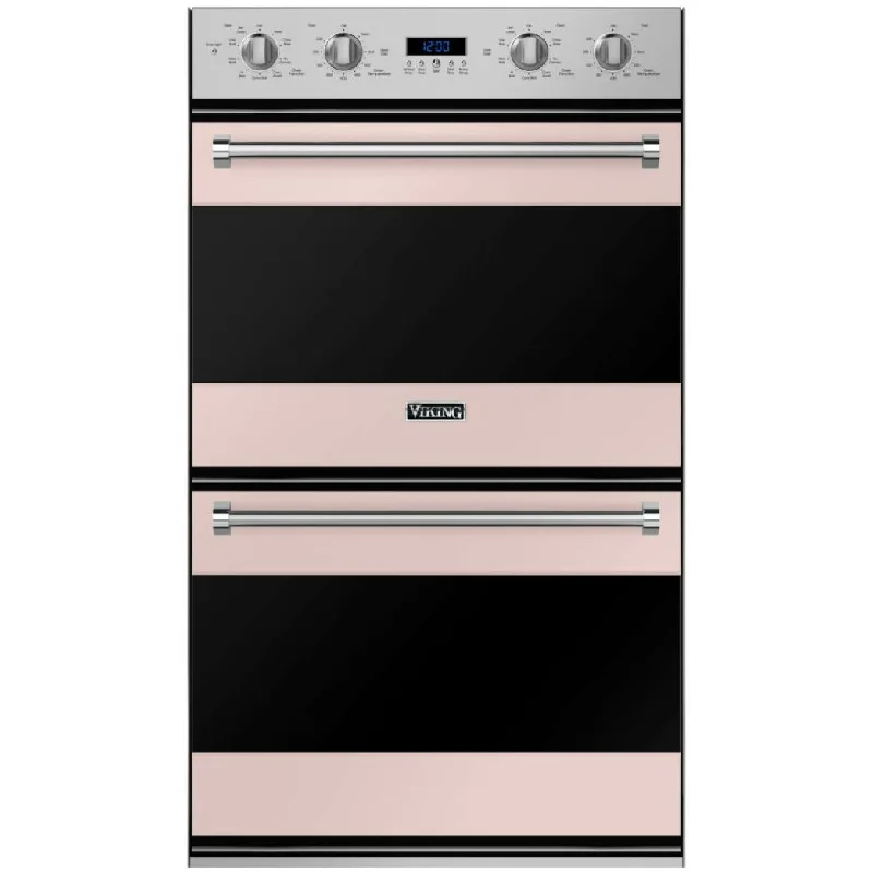 Viking 30-inch, 8.6 cu.ft. Built-in Double Wall Oven with TruConvec™ Convection Cooking RVDOE330BH