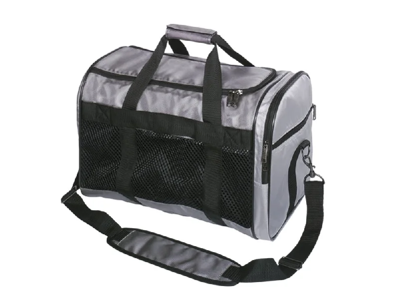 63831 NOBBY Carrier "FIDAN" grey S: 47 x 28 x 30 cm