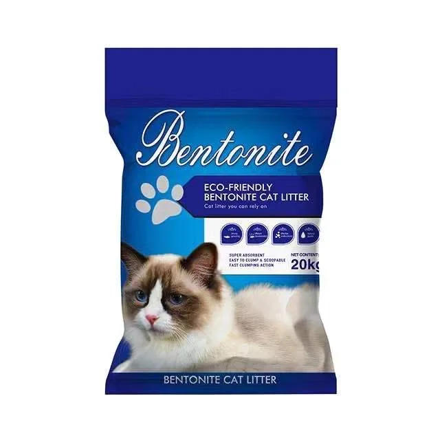 CATLITTER BENTONITE CAT LITTER CLUMPING  UNSECNTED 20KG