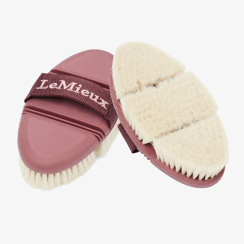 Lemieux Flexi Goat Hair Body Brush - Orchid