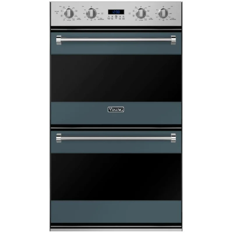 Viking 30-inch, 8.6 cu.ft. Built-in Double Wall Oven with TruConvec™ Convection Cooking RVDOE330SQ