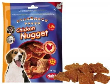 70062 NOBBY StarSnack Chicken Nugget Bag 375g