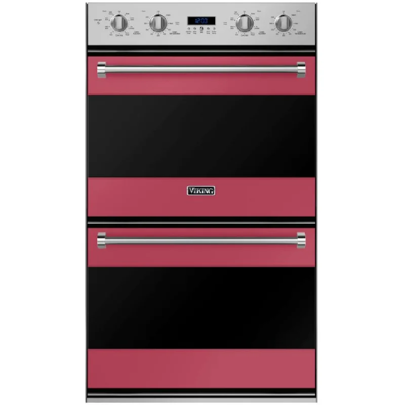 Viking 30-inch, 8.6 cu.ft. Built-in Double Wall Oven with TruConvec™ Convection Cooking RVDOE330VA