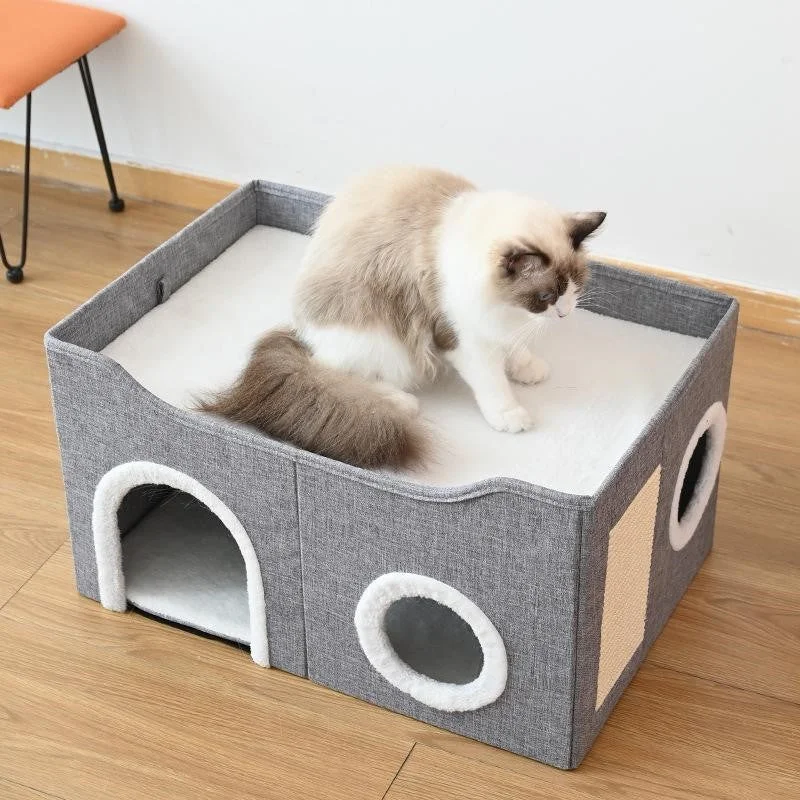 PET LEAD CAT BED SIZE 60.5X40.5X33CM