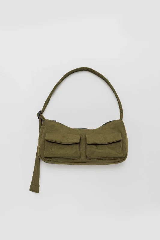 BAGGU Cargo Shoulder Bag Seaweed