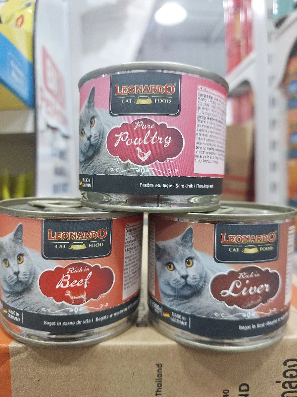 Leonardo  Cat Food Assorted .200g x 6