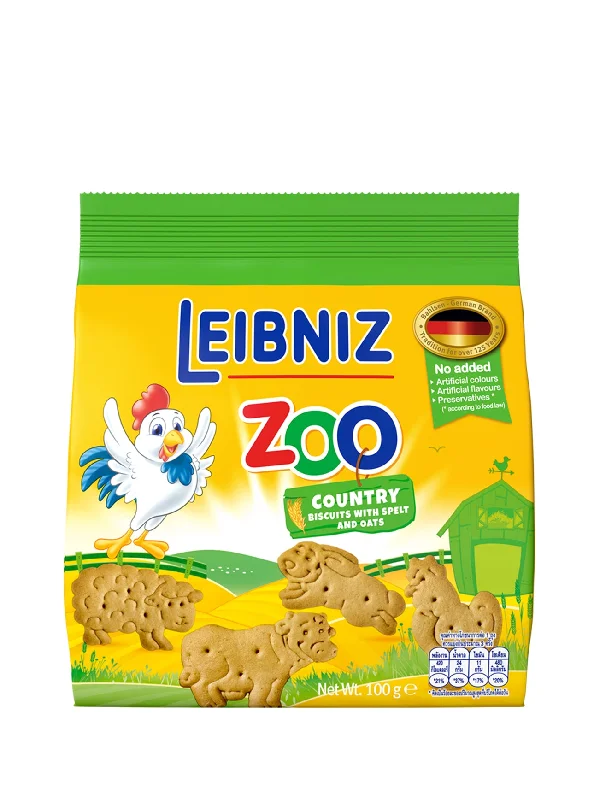 BAHLSEN LEIBNIZ ZOO SPELT & OATS 100G