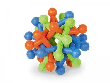 60080 NOBBY Rubber Knotted Ball "Star" 9,5 cm