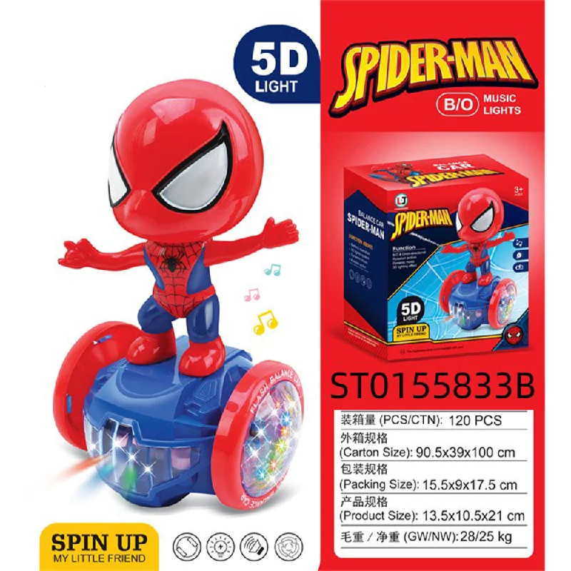 (NET) Spider-Man Car With Light And Sound