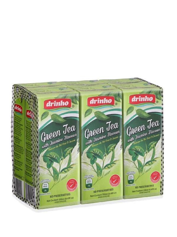 DRINHO GREEN TEA 6X250ML