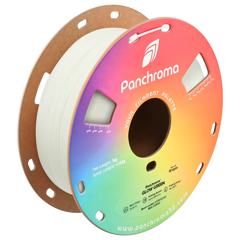 Panchroma™ Glow PLA (Formerly PolyLite™ Glow)