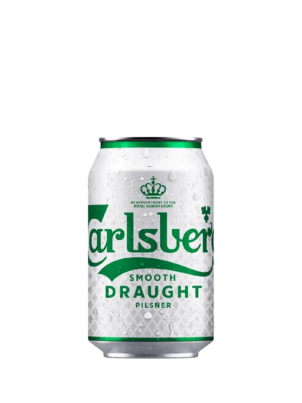 CARLSBERG SMOOTH DRAUGHT CANS 320ML