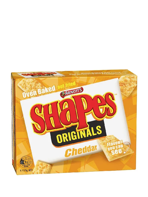 ARNOTTS SHAPES CHEDDAR 175G