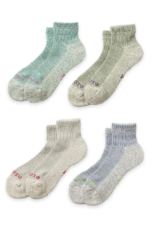 ROTOTO Hemp/Organic Cotton Pile Ankle Socks