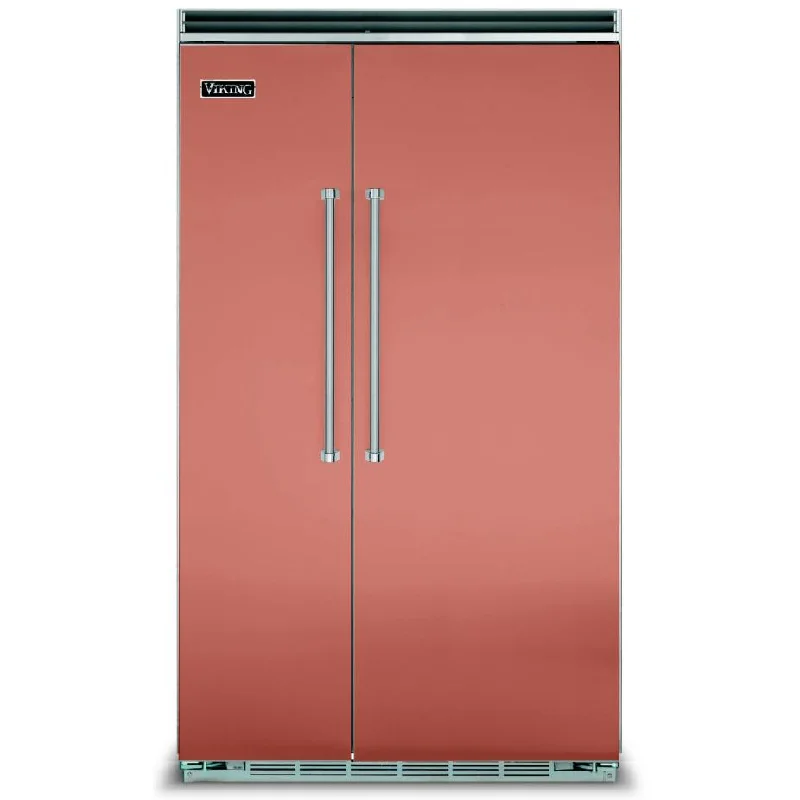 Viking 48-inch, 29.05 cu.ft. Built-in Side-by-Side Refrigerator with Internal Automatic Ice Machine VCSB5483SC