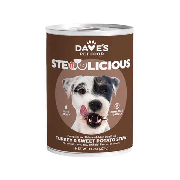 Dave's Stewlicious Turkey & Sweet Potato Stew Grain-Free Can