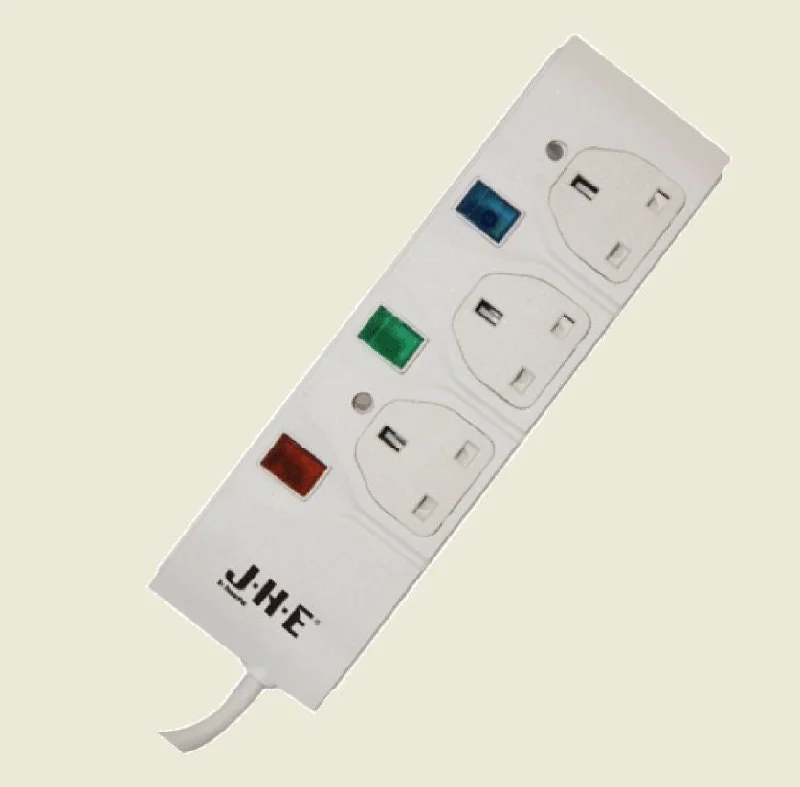 JHE 3Way Safety Extension Socket 3M