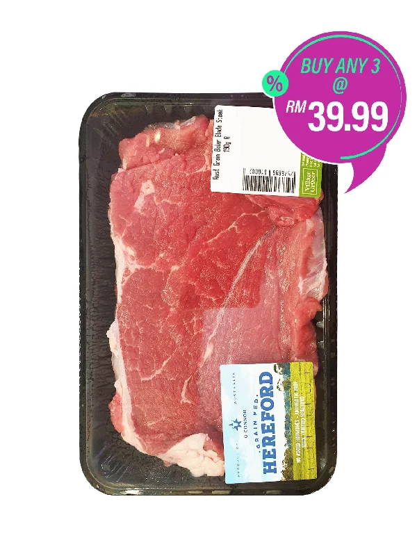 AUST GRAIN BOLAR BLADE STEAK 190G R