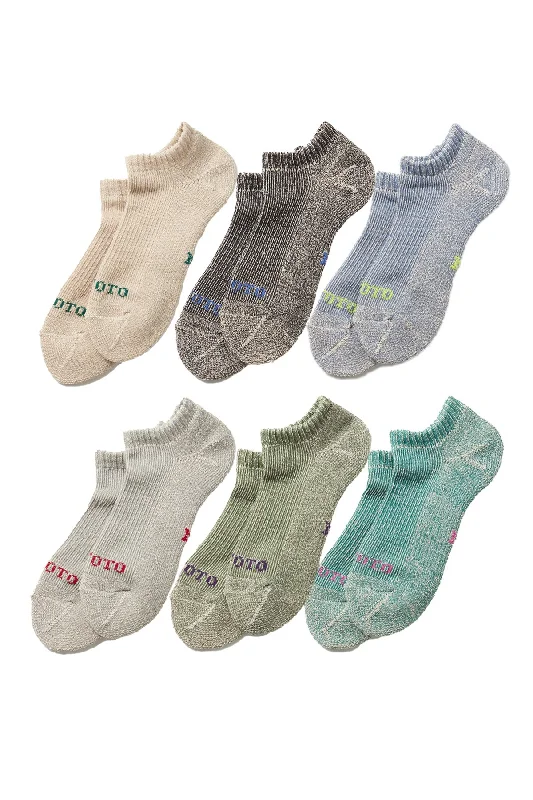 ROTOTO Hemp Pile Short Socks