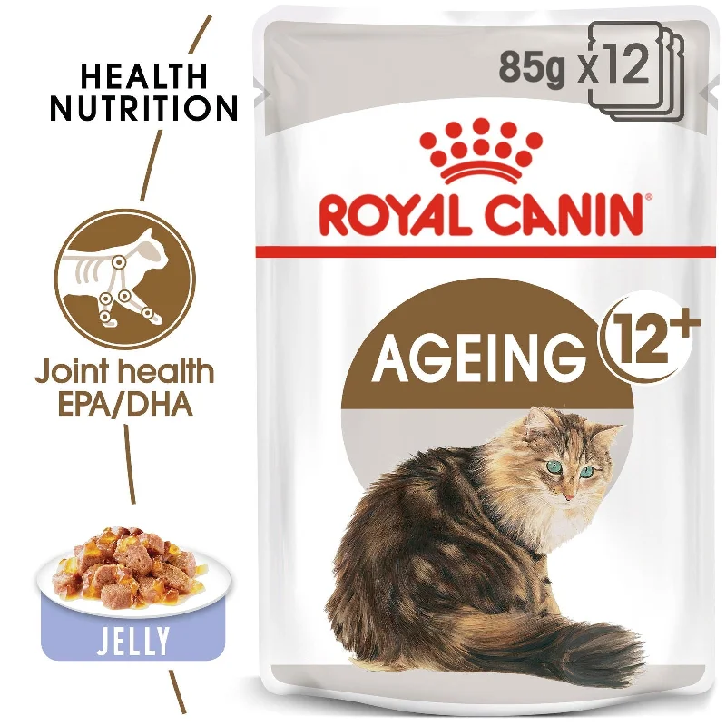 Royal Canin Ageing +12 Jelly Pouch 85g