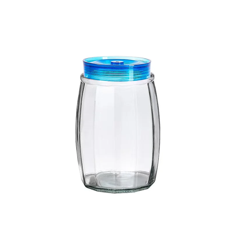 Glass Canister Rd 1700ml (1pcs/bundle of 3)