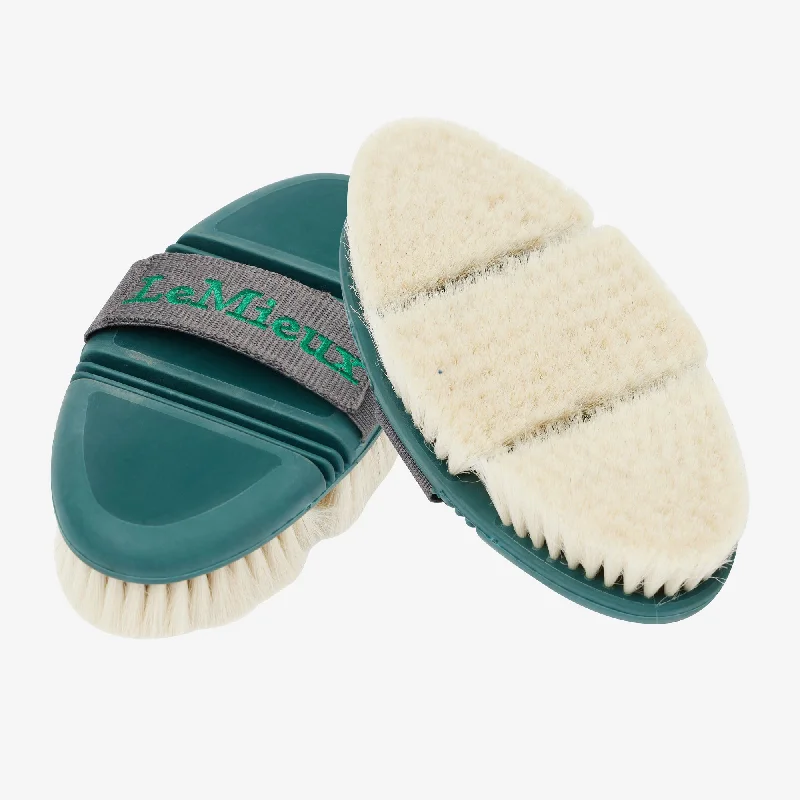 Lemieux Flexi Goat Hair Body Brush - Spruce