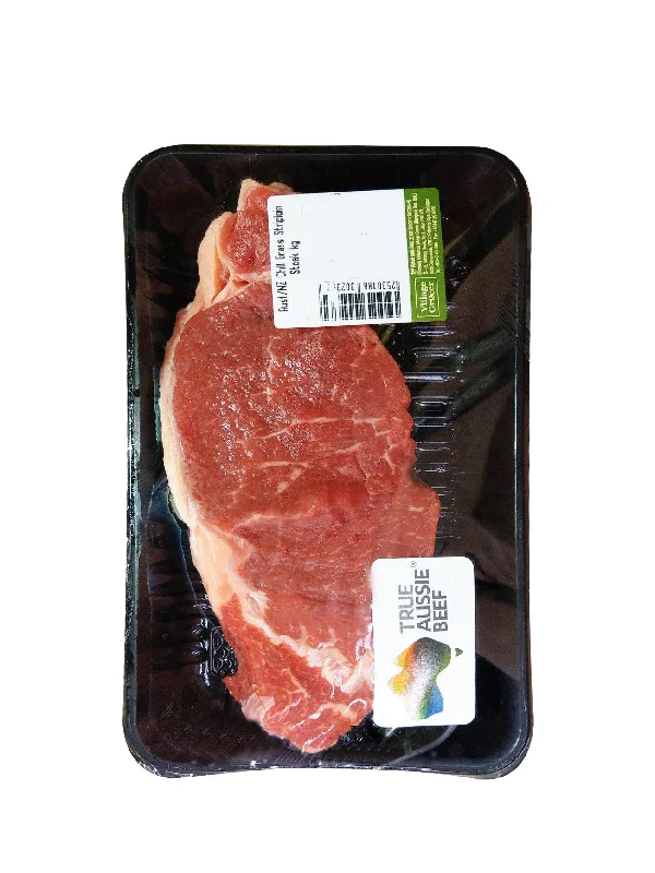 AUST CHILL GRASS STRIPLOIN STEAK (+/- 400G)