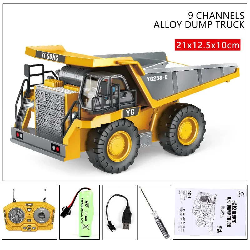 (NET)Remote Control Engineering Dump Truck