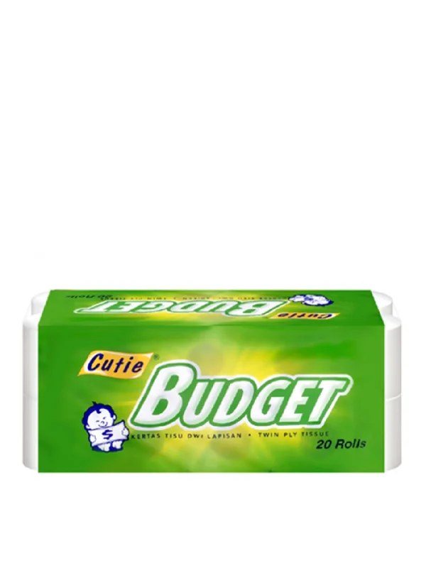 CUTIE BUDGET TOILET ROLL 180'SX20'R