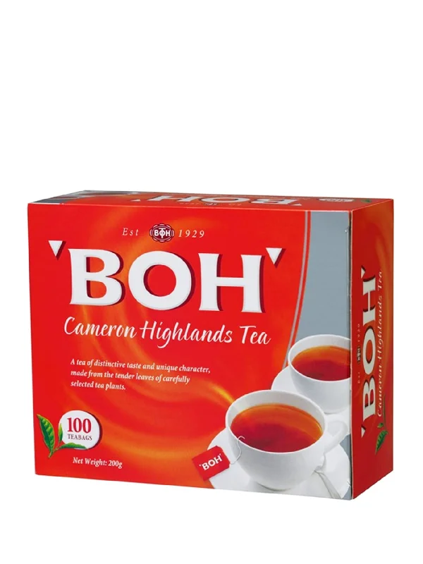 BOH DOUBLE CHAMBER TEABAG 100'S