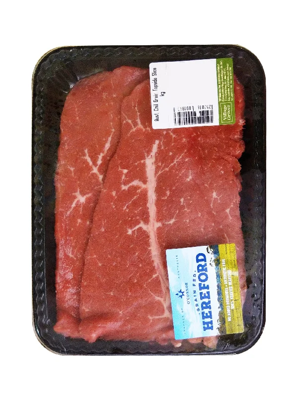 AUST CHILL GRAIN FED TOPSIDE SLICE (+/-200G)