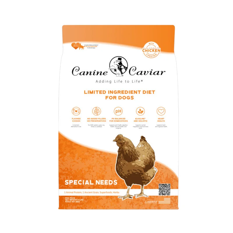 Canine Caviar Special Needs Chicken & Brown Rice Dog Food