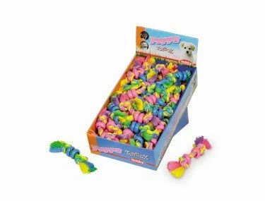 67173 NOBBY Rope with rubber for puppies BOX