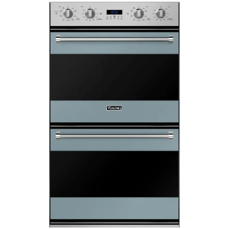 Viking 30-inch, 8.6 cu.ft. Built-in Double Wall Oven with TruConvec™ Convection Cooking RVDOE330NS