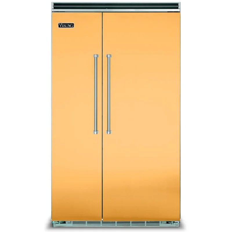 Viking 48-inch, 29.05 cu.ft. Built-in Side-by-Side Refrigerator with Internal Automatic Ice Machine VCSB5483DA