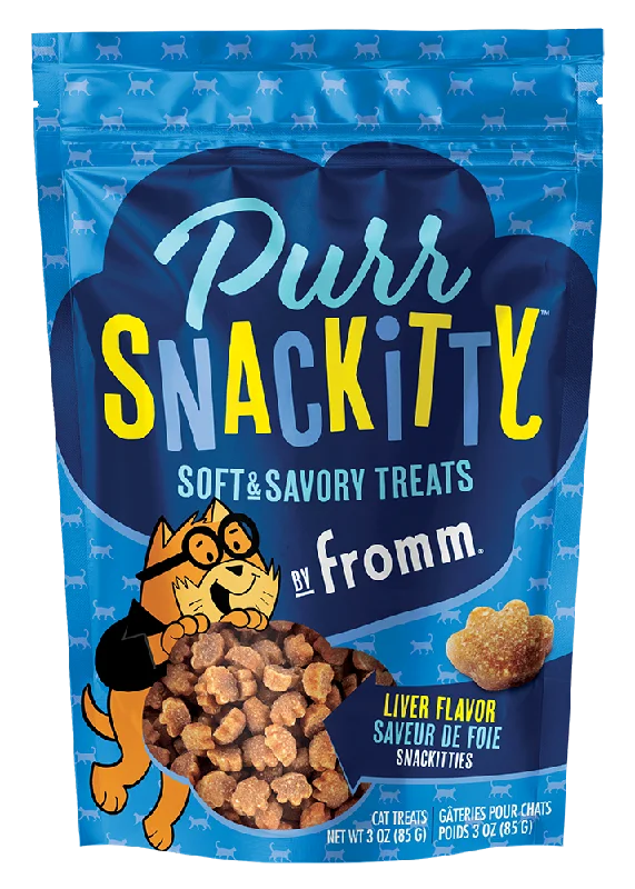 Fromm Purr Snackitty Liver Flavor Snackitties Cat Treats (3 oz)