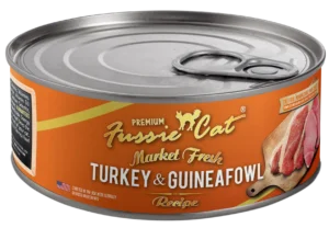 Fussie Cat Market Fresh Turkey and GuineFowl (5.5 oz, single)