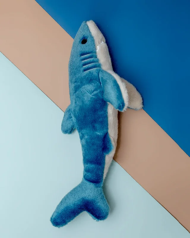 Tank the Shark Plush Squeaky Dog Toy