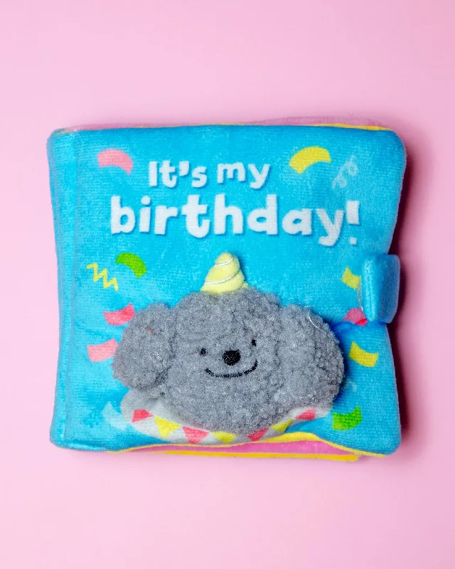 My Birthday Dog Nosework Plush Book Toy