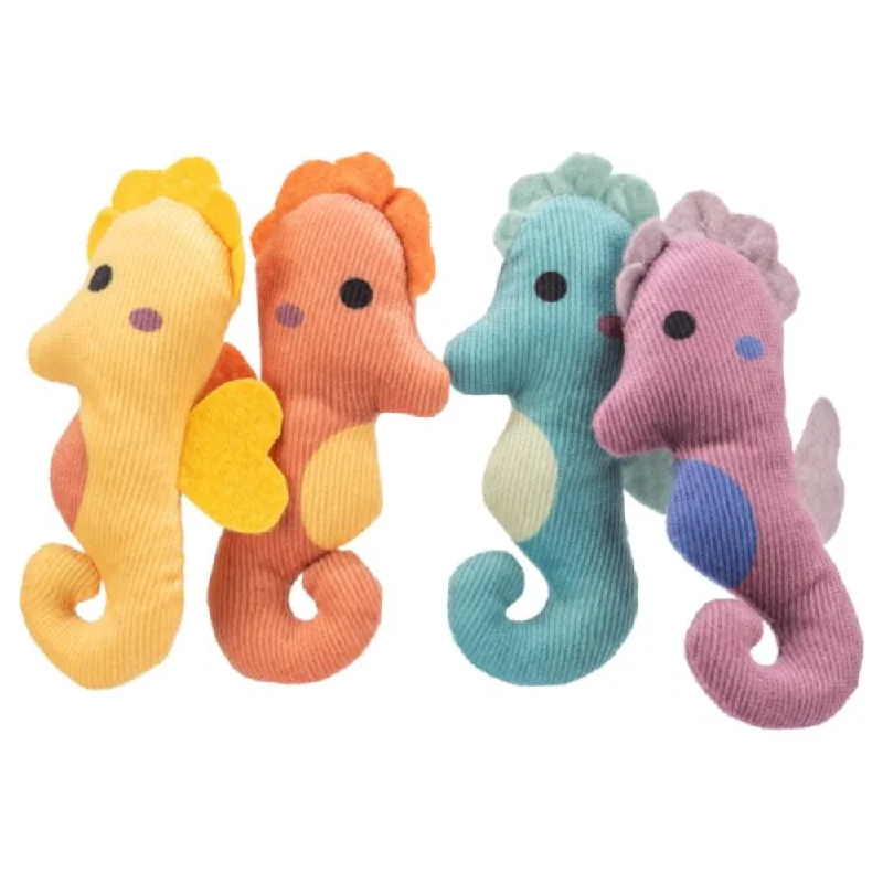 Catnip Cat Toy -  Plush Seahorse